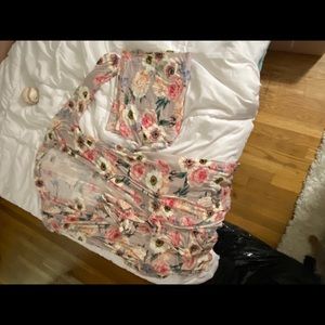 Matching robe and swaddle